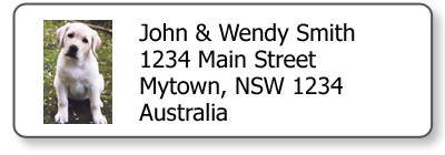 Return Address Labels With Your Own Image