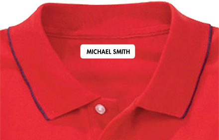 Iron On Name Labels